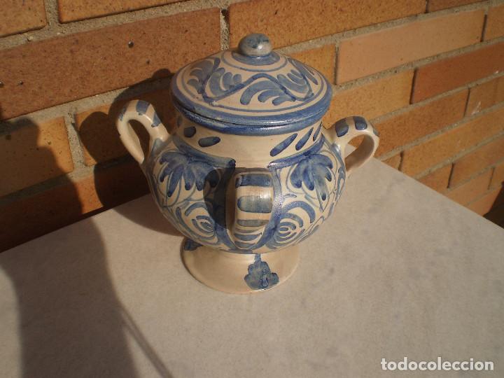 Antig&uuml;edades: punter jarro con tapa - Foto 1