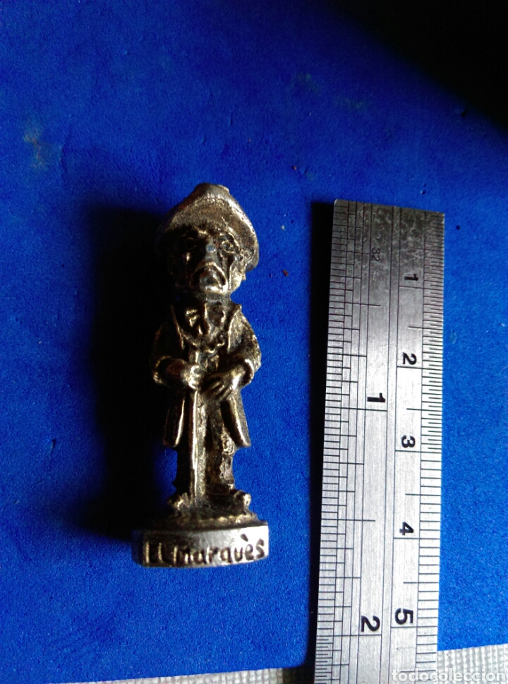 Antig&uuml;edades: Figura El Marqu&eacute;s Marqu&egrave;s color plata - Foto 5
