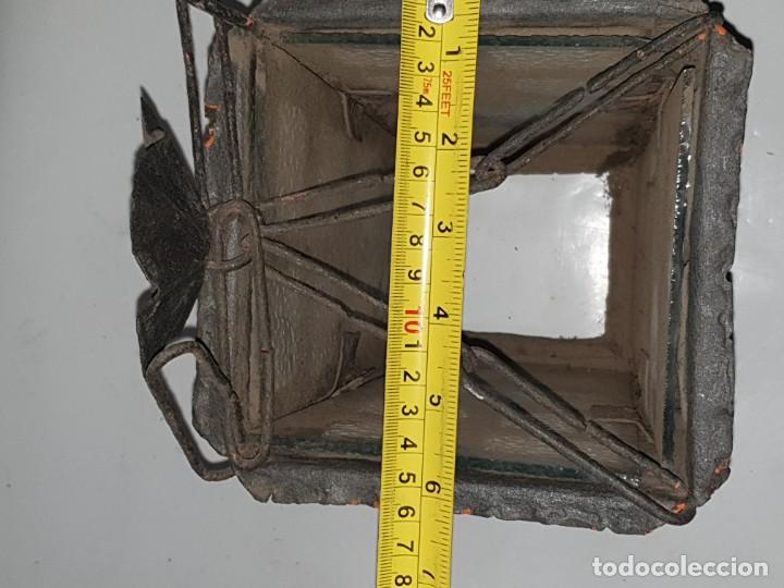 Antig&uuml;edades: FAROL FORJA ANTIGUO - Foto 7