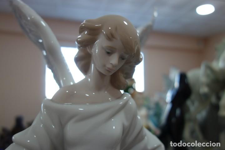 Antig&uuml;edades: Angel de la guarda. de LLADRO ,en perfecto estado - Foto 2