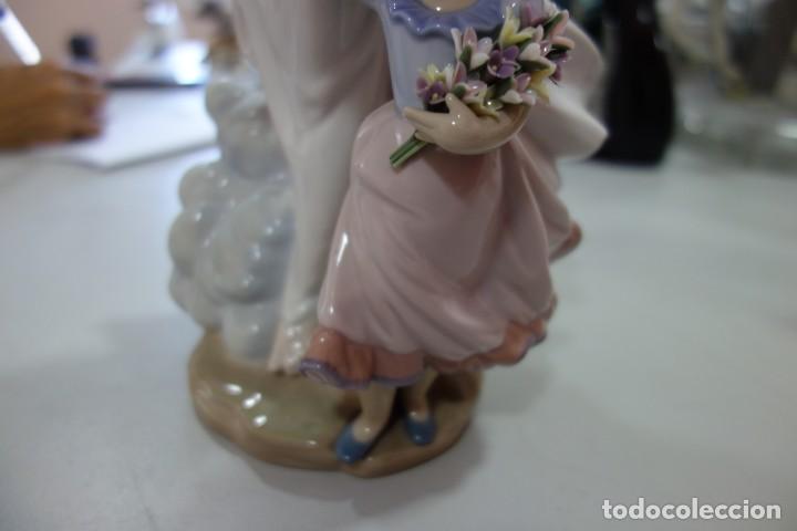 Antig&uuml;edades: Angel de la guarda. de LLADRO ,en perfecto estado - Foto 4