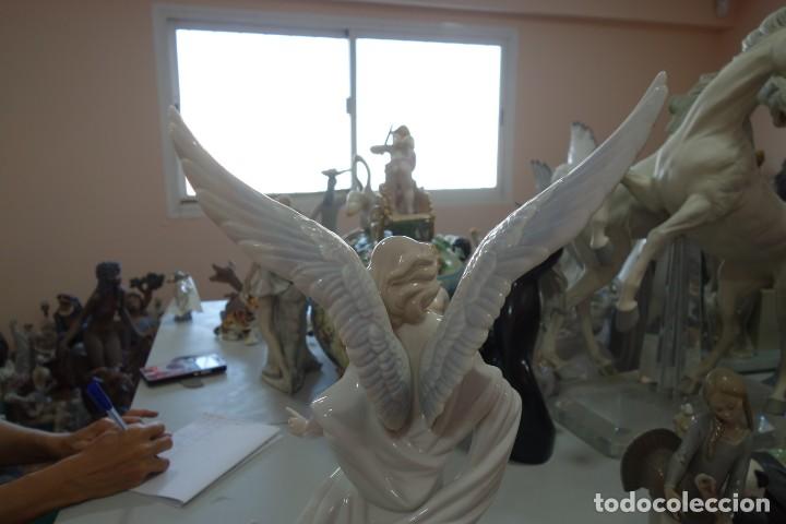 Antig&uuml;edades: Angel de la guarda. de LLADRO ,en perfecto estado - Foto 7