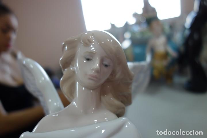 Antig&uuml;edades: Angel de la guarda. de LLADRO ,en perfecto estado - Foto 10