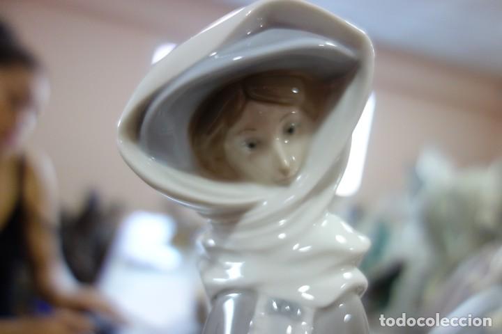 Antig&uuml;edades: Dama con chal .LLADRO DE LOS A&Ntilde;OS 70 - Foto 5