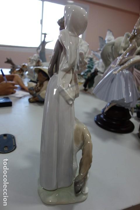 Antig&uuml;edades: Dama con chal .LLADRO DE LOS A&Ntilde;OS 70 - Foto 3