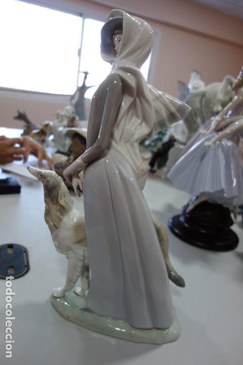 Antig&uuml;edades: Dama con chal .LLADRO DE LOS A&Ntilde;OS 70 - Foto 4