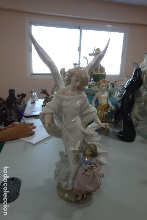 Antig&uuml;edades: Angel de la guarda. de LLADRO ,en perfecto estado - Foto 1