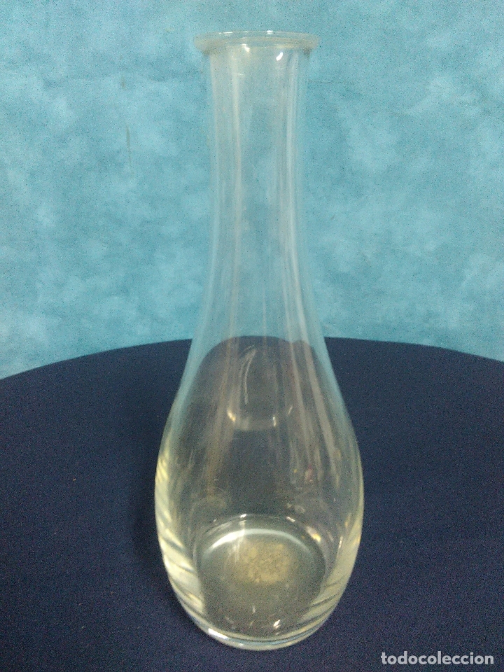 Antig&uuml;edades: BOTELLA FLORERO CRISTAL - Foto 1