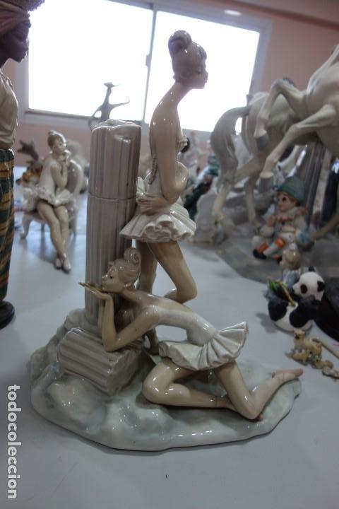 Antig&uuml;edades: Bailarinas de ballet de LLADRO DE LOS A&Ntilde;OS 70 - Foto 2