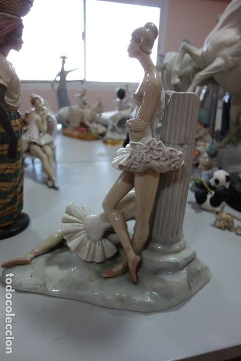 Antig&uuml;edades: Bailarinas de ballet de LLADRO DE LOS A&Ntilde;OS 70 - Foto 4