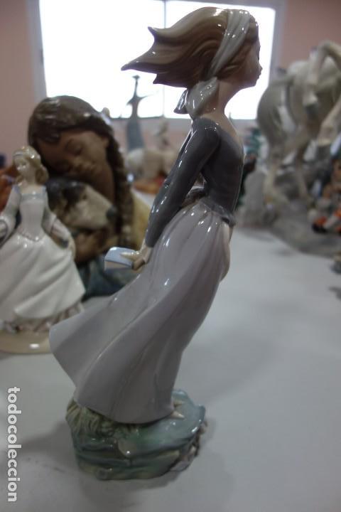 Antig&uuml;edades: Cara al viento de LLADRO DE LOS A&Ntilde;OS 70 - Foto 2