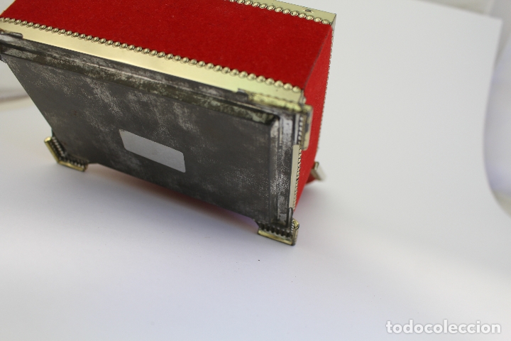 Antig&uuml;edades: caja joyero con camafeo - Foto 4