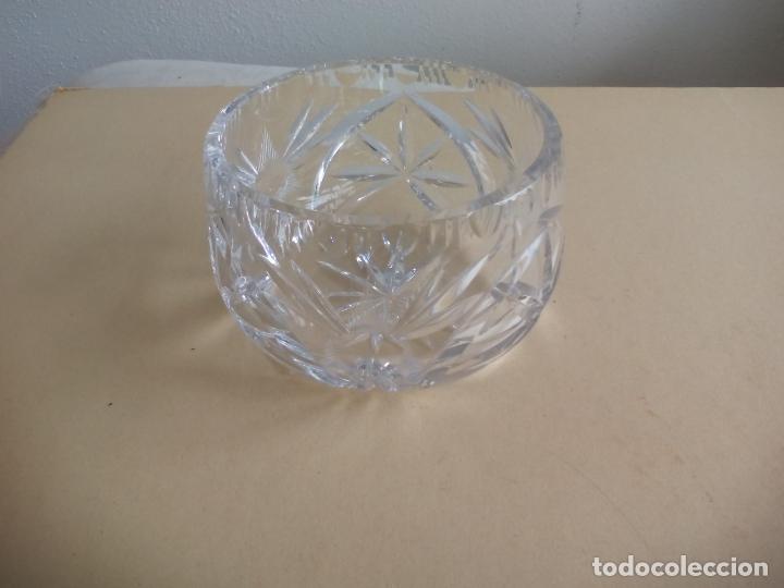 Antig&uuml;edades: CUENCO DE CRISTAL, 11 X 7 CM - Foto 2