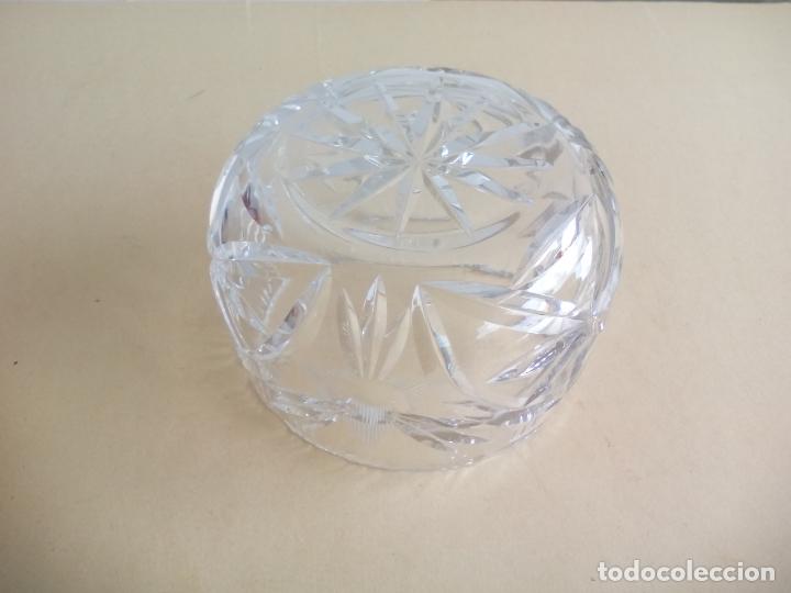 Antig&uuml;edades: CUENCO DE CRISTAL, 11 X 7 CM - Foto 3