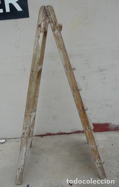 Antig&uuml;edades: Escalera antigua alta - Foto 3