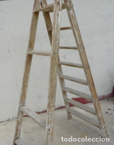 Antig&uuml;edades: Escalera antigua alta - Foto 7