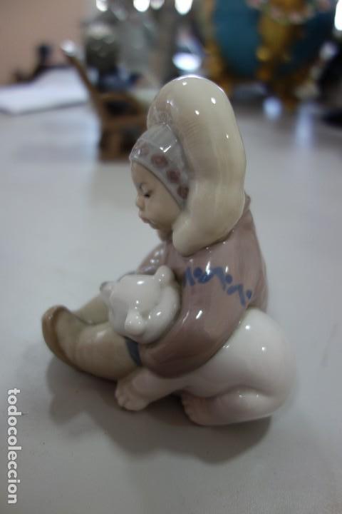 Antig&uuml;edades: Ni&ntilde;o con oso de LLADRO - Foto 4