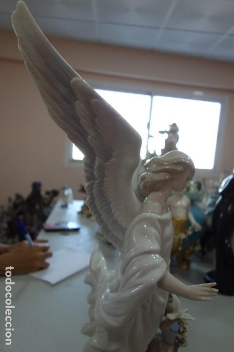 Antig&uuml;edades: Angel de la guarda. de LLADRO ,en perfecto estado - Foto 5