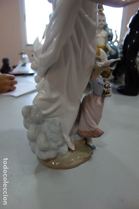 Antig&uuml;edades: Angel de la guarda. de LLADRO ,en perfecto estado - Foto 6
