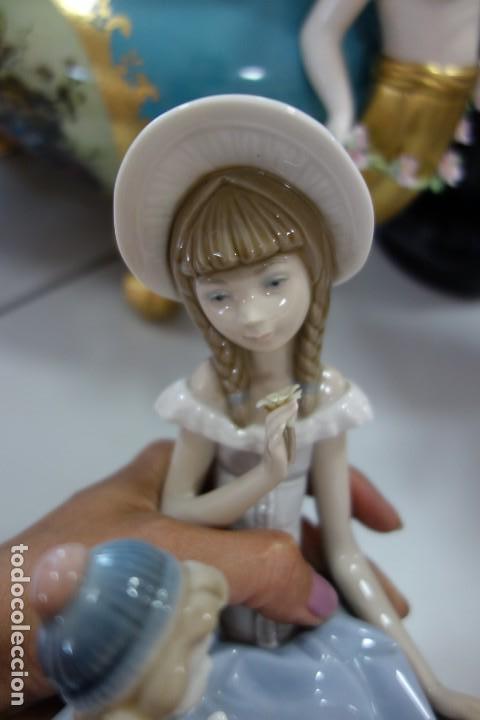 Antig&uuml;edades: Hablando a la mu&ntilde;eca de LLADRO, perfecta - Foto 5