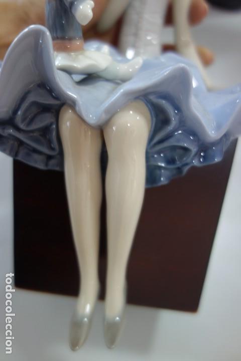 Antig&uuml;edades: Hablando a la mu&ntilde;eca de LLADRO, perfecta - Foto 7