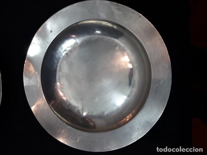 Antig&uuml;edades: Platos de esta&ntilde;o - Foto 7