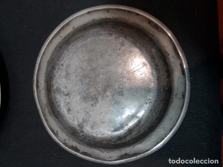 Antig&uuml;edades: Platos de esta&ntilde;o - Foto 8