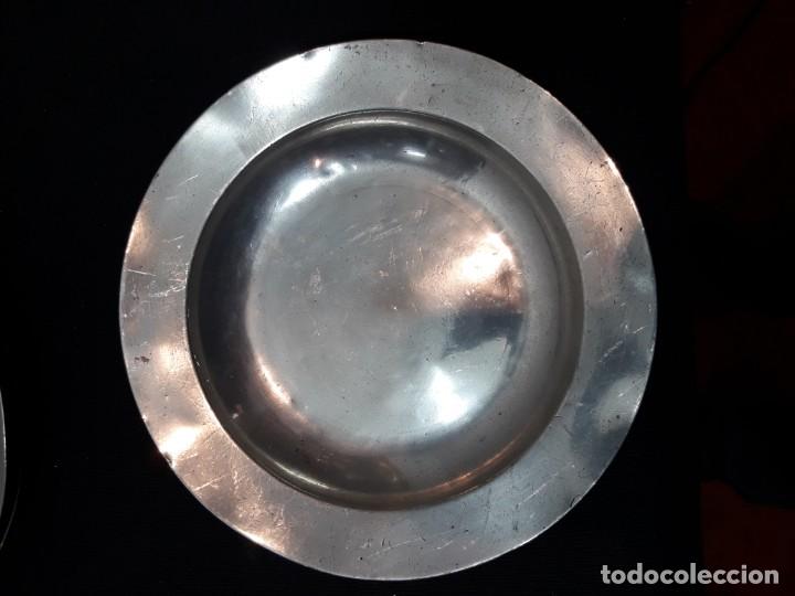 Antig&uuml;edades: Platos de esta&ntilde;o - Foto 9