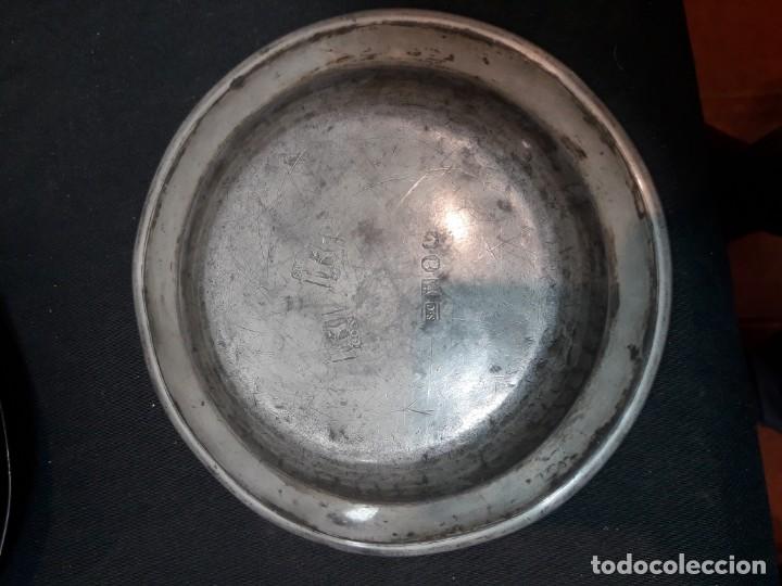 Antig&uuml;edades: Platos de esta&ntilde;o - Foto 13