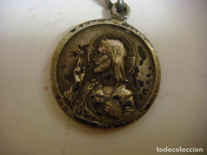 Antig&uuml;edades: MEDALLA DEL SAGRADO CORAZON DE JESUS - Foto 1