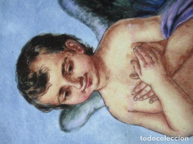 Antig&uuml;edades: Placa azulejo Pickman - Foto 2
