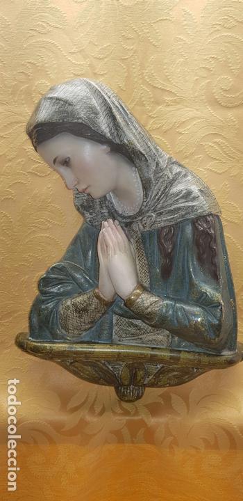 Antig&uuml;edades: BUSTO  VIRGEN    MARIA - Foto 1