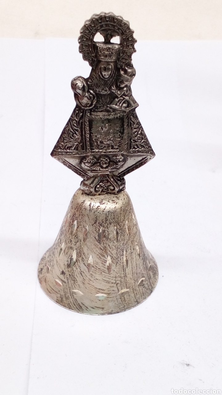 Antig&uuml;edades: Campana religiosa metalica - Foto 2