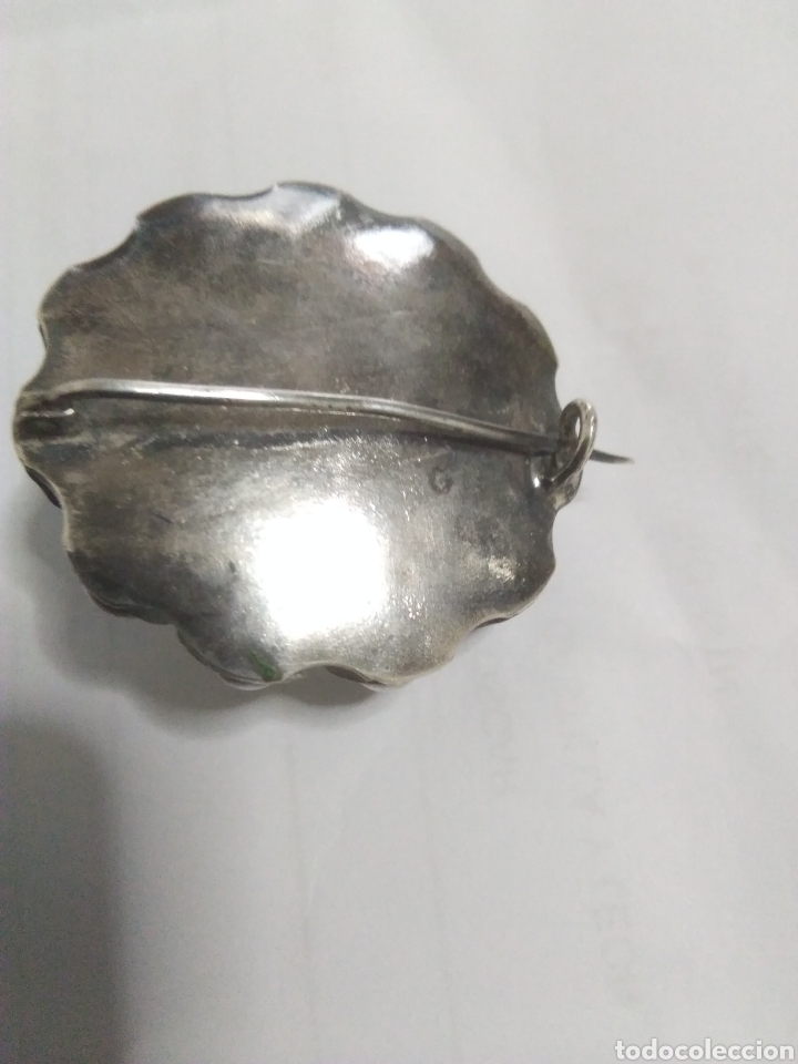 Antig&uuml;edades: Antiguo broche regional en plata - Foto 2