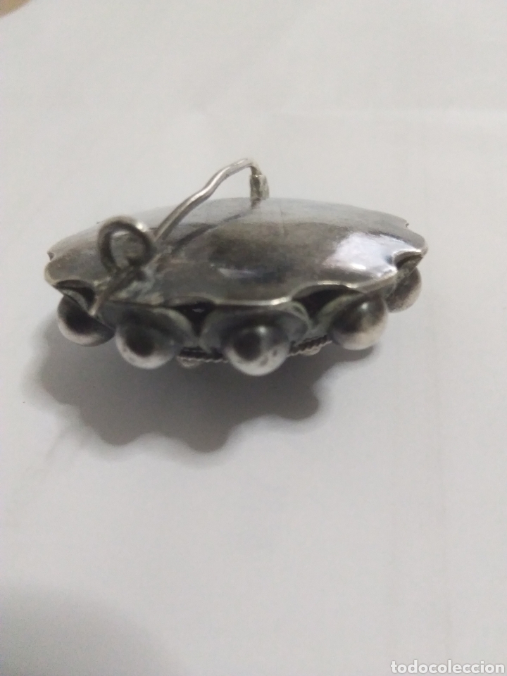 Antig&uuml;edades: Antiguo broche regional en plata - Foto 3