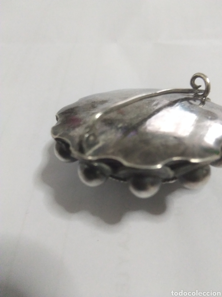 Antig&uuml;edades: Antiguo broche regional en plata - Foto 4