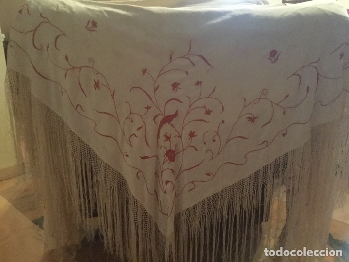 Antig&uuml;edades: Elegante mant&oacute;n de manila - Foto 1