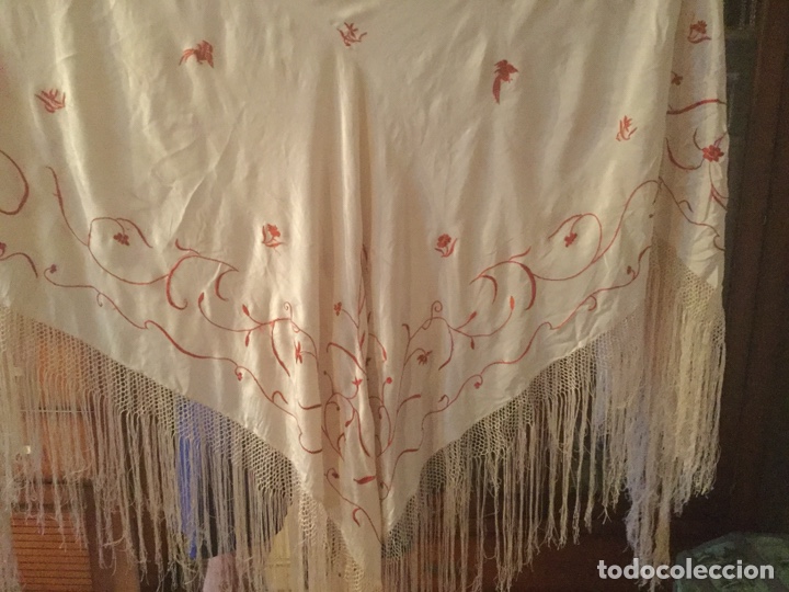 Antig&uuml;edades: Elegante mant&oacute;n de manila - Foto 4
