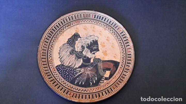 Antig&uuml;edades: Plato de terracota, H&eacute;rcules - Foto 1