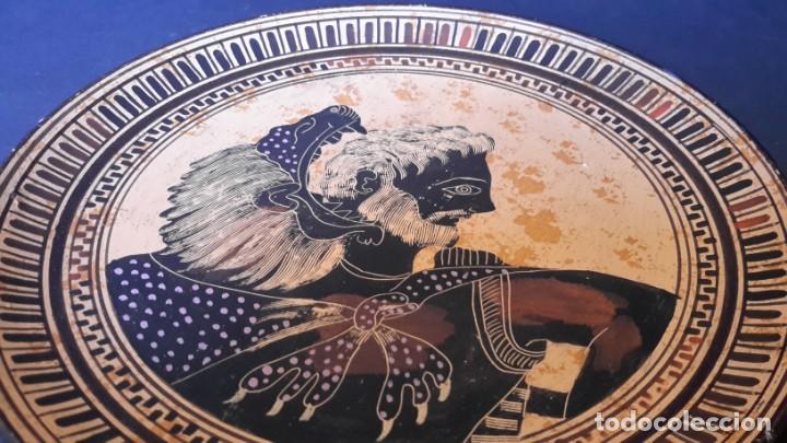 Antig&uuml;edades: Plato de terracota, H&eacute;rcules - Foto 3