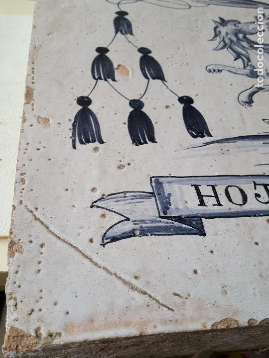 Antig&uuml;edades: Placa de cer&aacute;mica. - Foto 6