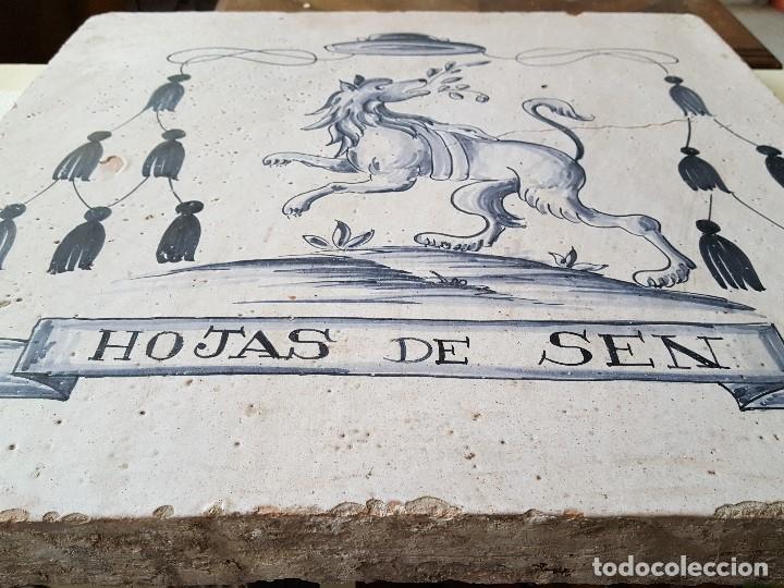 Antig&uuml;edades: Placa de cer&aacute;mica. - Foto 2