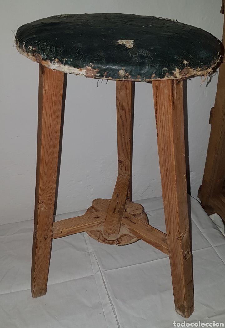 Antig&uuml;edades: Antigua r&uacute;stica banqueta - Foto 1