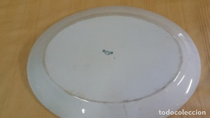 Antig&uuml;edades: Gran bandeja de porcelana inglesa - Foto 5