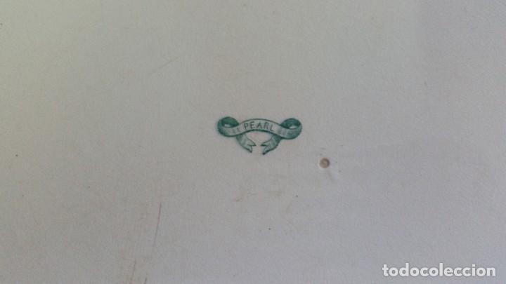 Antig&uuml;edades: Gran bandeja de porcelana inglesa - Foto 6
