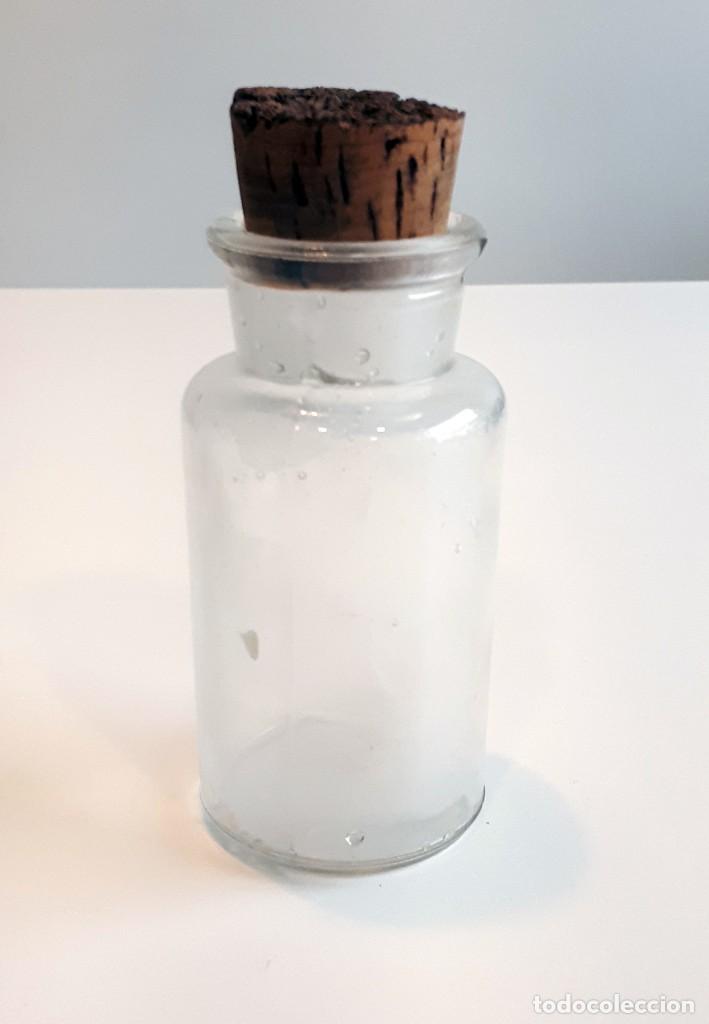 Oggetti Antichi: Frasco de cristal de farmacia