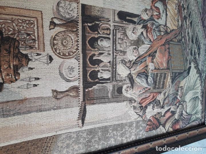 Antig&uuml;edades: Tapiz escena morisca - Foto 2