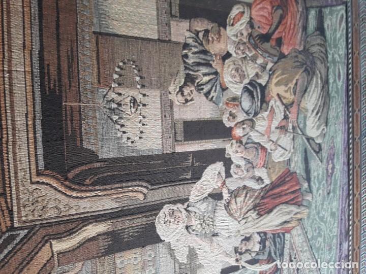 Antig&uuml;edades: Tapiz escena morisca - Foto 3