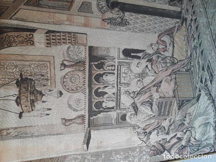 Antig&uuml;edades: Tapiz escena &aacute;rabe - Foto 2