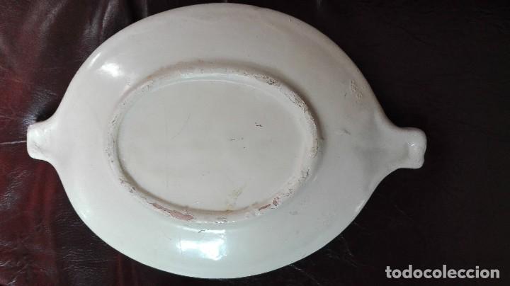Antig&uuml;edades: Bandeja de cer&aacute;mica - Foto 2